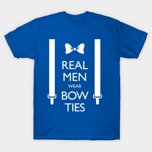 Real Men Wear Bow Ties T-Shirt